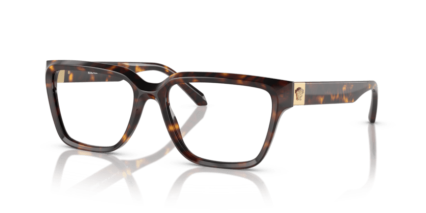 0VE3357 - Versace - Tortoise - (Havana 108) - 53 - 17 - 145 MM - Ardor Eyewear 8056262010976