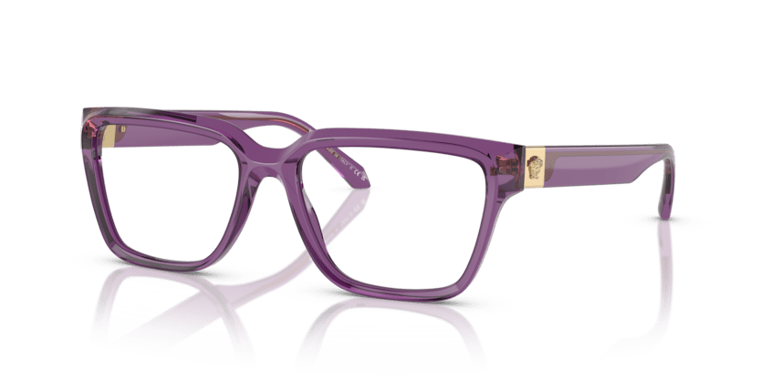 0VE3357 - Versace - Violet - (Violet Transparent 5464) - 53 - 17 - 145 MM - Ardor Eyewear 8056262011010