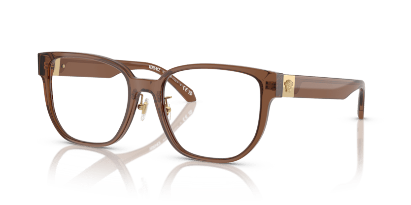 0VE3360D - Versace - Brown - (Transparent Dark Brown 5028) - 54 - 18 - 145 MM - Ardor Eyewear 8056262083000