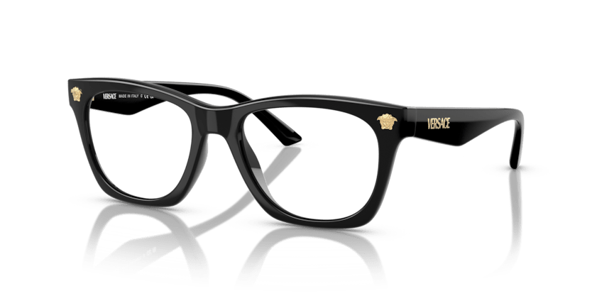 0VE3363U - Versace - Black - (Black GB1) - 50 - 18 - 145 MM - Ardor Eyewear 8056262250389