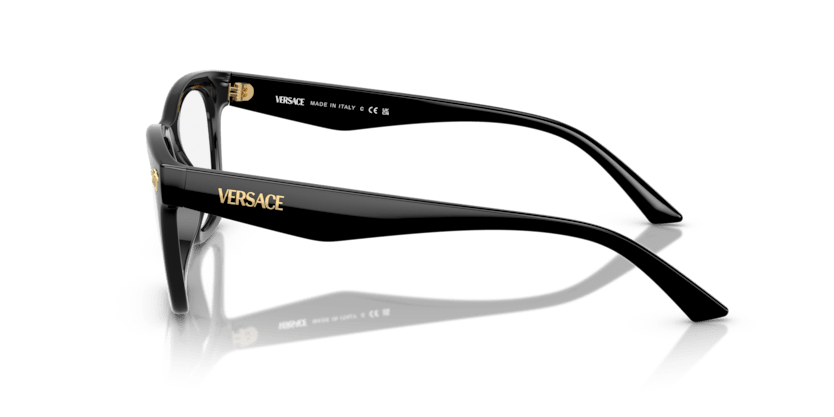 0VE3363U - Versace - Black - (Black GB1) - 50 - 18 - 145 MM - Ardor Eyewear 8056262250389