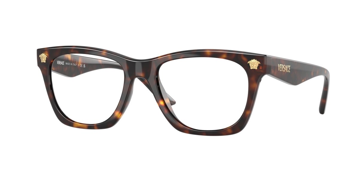 0VE3363U - Versace - Tortoise - (Havana 108) - 50 - 18 - 145 MM - Ardor Eyewear 8056262250327