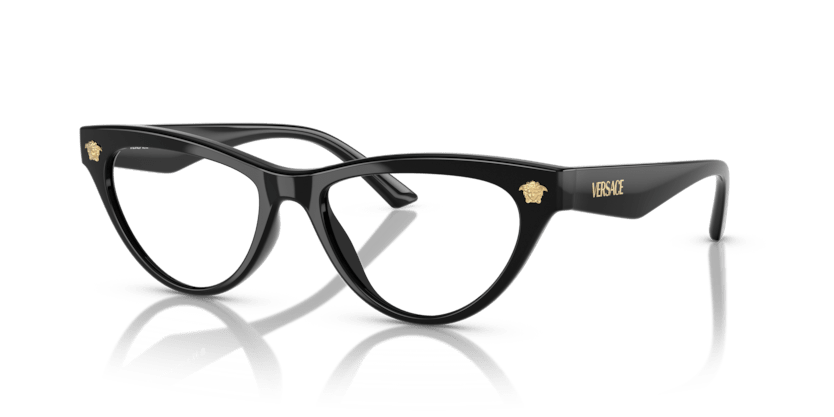 0VE3364U - Versace - Black - (Black GB1) - 52 - 17 - 145 MM - Ardor Eyewear 8056262199275