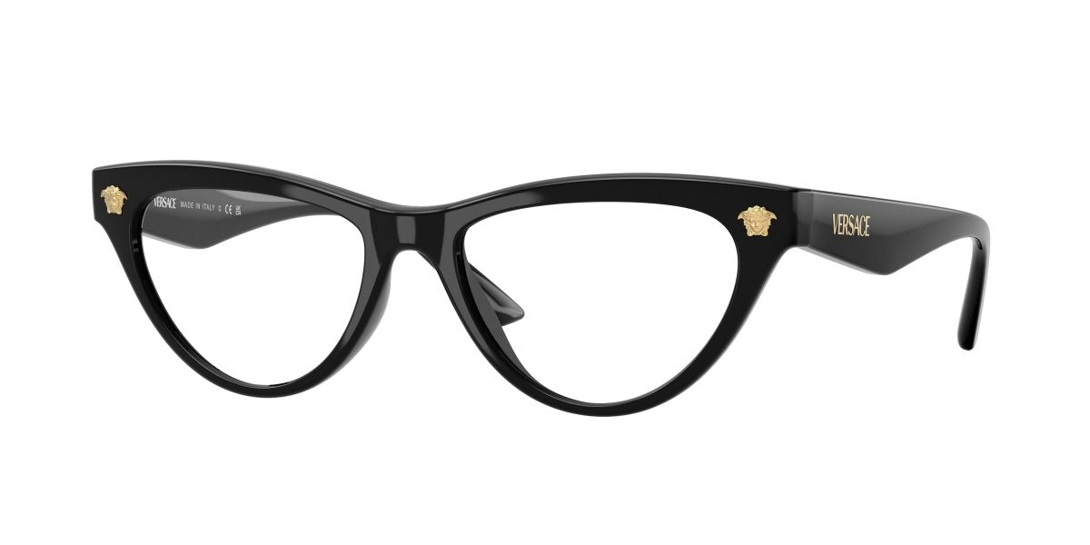 0VE3364U - Versace - Black - (Black GB1) - 52 - 17 - 145 MM - Ardor Eyewear 8056262199275