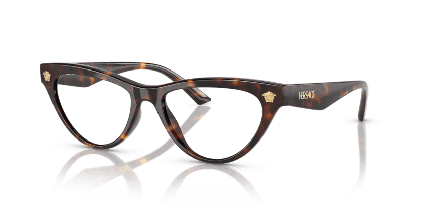 0VE3364U - Versace - Tortoise - (Havana 108) - 52 - 17 - 145 MM - Ardor Eyewear 8056262199244