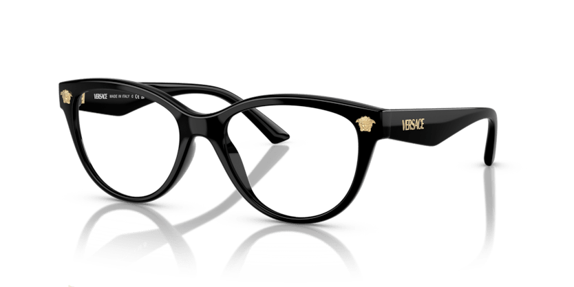 0VE3365U - Versace - Black - (Black GB1) - 52 - 17 - 145 MM - Ardor Eyewear 8056262199213