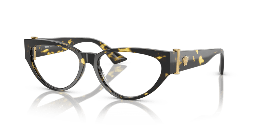 0VE3366 - Versace - Tortoise - (Brown Yellow Havana 5428) - 53 - 16 - 140 MM - Ardor Eyewear 8056262224212