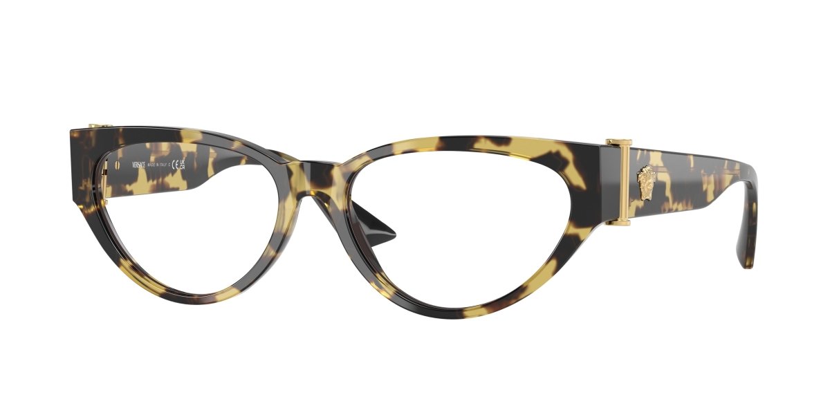 0VE3366 - Versace - Tortoise - (Brown Yellow Havana 777) - 53 - 16 - 140 MM - Ardor Eyewear 8056262224199