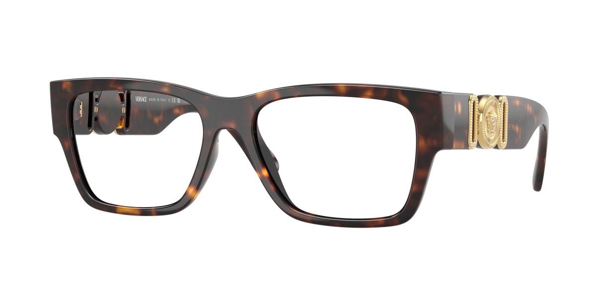 0VE3368U - Versace - Tortoise - (Havana 108) - 53 - 17 - 140 MM - Ardor Eyewear 8056262221914