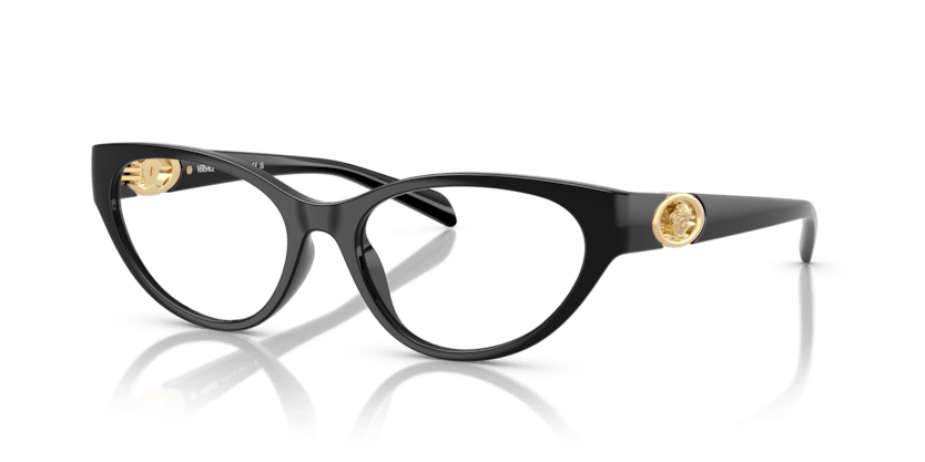 0VE3372U - Versace - Black - (Black GB1) - 52 - 17 - 140 MM - Ardor Eyewear 8056262421925