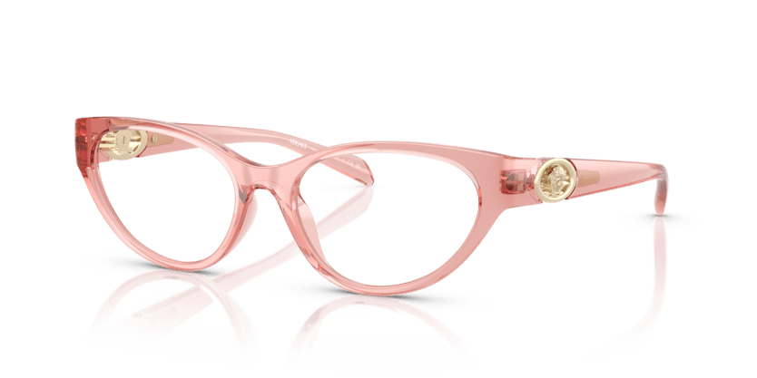 0VE3372U - Versace - Pink - (Transparent Pink 5322) - 52 - 17 - 140 MM - Ardor Eyewear 8056262421987