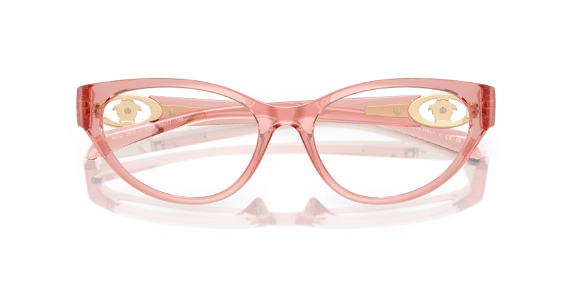 0VE3372U - Versace - Pink - (Transparent Pink 5322) - 52 - 17 - 140 MM - Ardor Eyewear 8056262421987