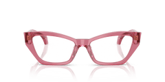 0VE3373U - Versace - Pink - (Transparent Pink 5516) - 52 - 17 - 140 MM - Ardor Eyewear 8056262421659