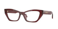 0VE3373U - Versace - Red - (Transparent Bordeaux 5512) - 52 - 17 - 140 MM - Ardor Eyewear 8056262421611