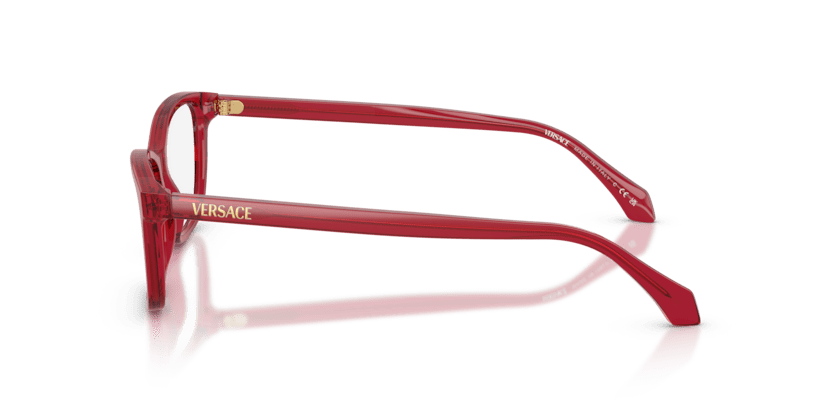 0VE3375 - Versace - Red - (Transparent Red 5520) - 52 - 16 - 140 MM - Ardor Eyewear 8056262420799