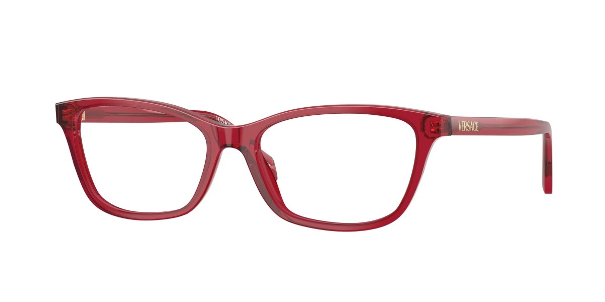 0VE3375 - Versace - Red - (Transparent Red 5520) - 52 - 16 - 140 MM - Ardor Eyewear 8056262420799