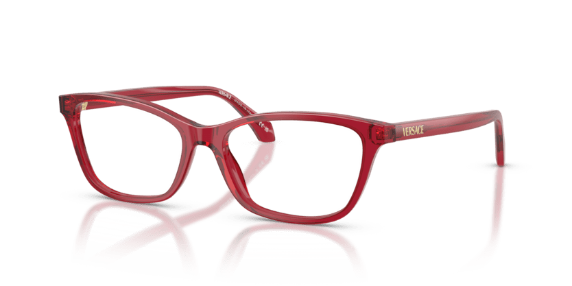 0VE3375 - Versace - Red - (Transparent Red 5520) - 52 - 16 - 140 MM - Ardor Eyewear 8056262420799