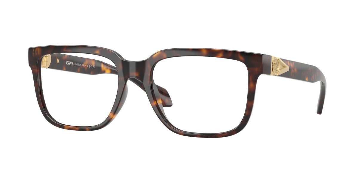 0VE3377U - Versace - Tortoise - (Havana 108) - 53 - 18 - 140 MM - Ardor Eyewear 8056262422731