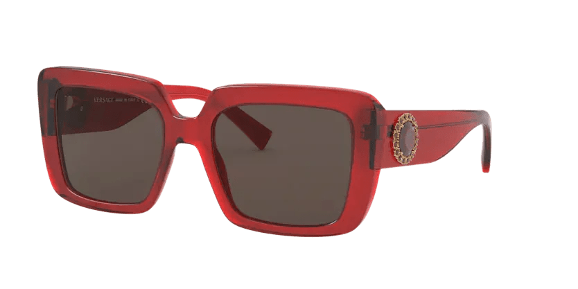 0VE4384B - Versace - Transparent Red - 54MM - Ardor Eyewear 8056597160728