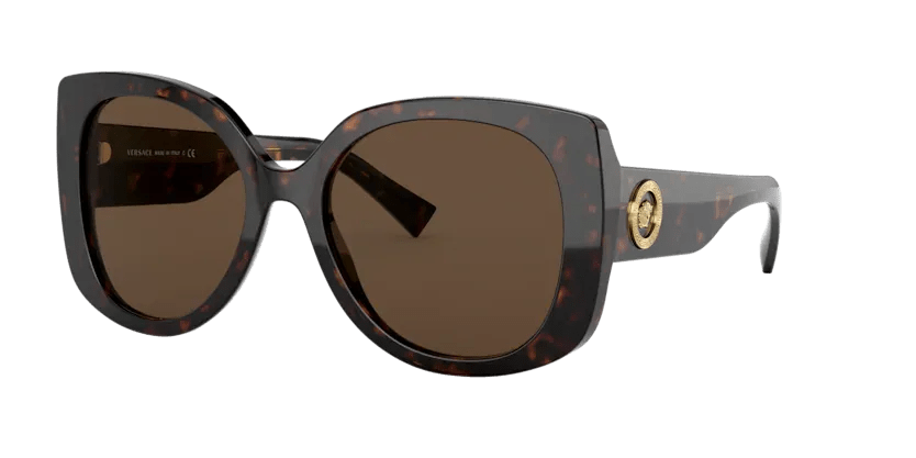 0VE4387 - Versace - (Havana) Dark Brown - 56 - 19 - 140 MM - Ardor Eyewear 8056597214711