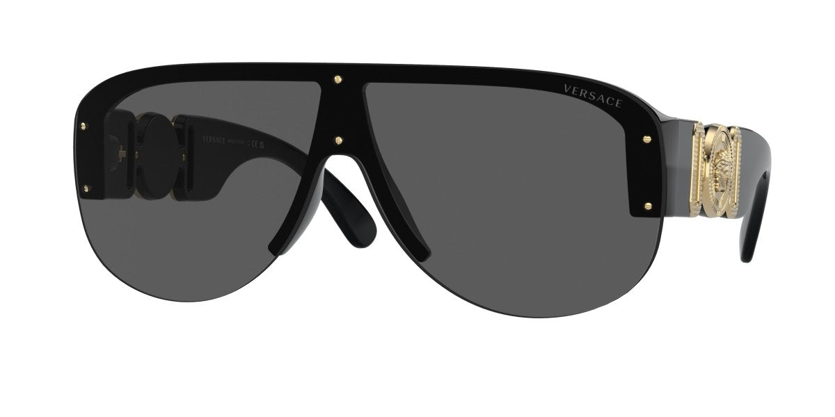 0VE4391 - Versace - (Black) Dark Grey - 48 - 148 - 140 MM - Ardor Eyewear 8056597224796