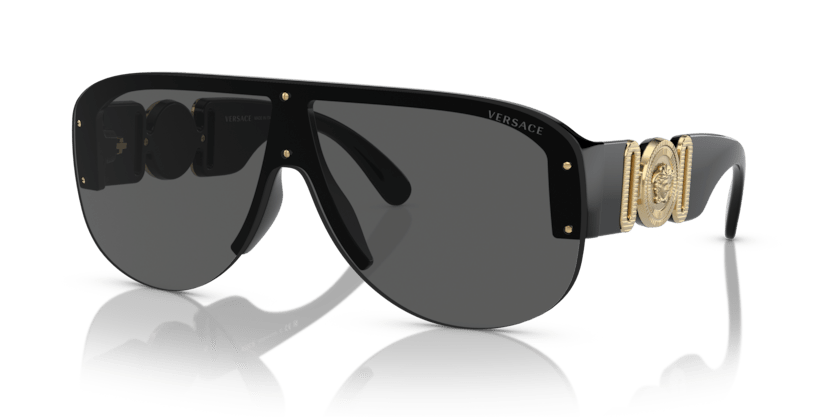 0VE4391 - Versace - (Black) Dark Grey - 48 - 148 - 140 MM - Ardor Eyewear 8056597224796