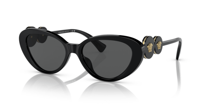 Black - 0VE4433U 8056597725781 Versace Sunglasses Woman Cat Eye
