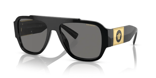 0VE4436U - Versace - (Black) Dark Grey Polar Polarized - 57 - 18 - 140 MM - Ardor Eyewear 8056597709040