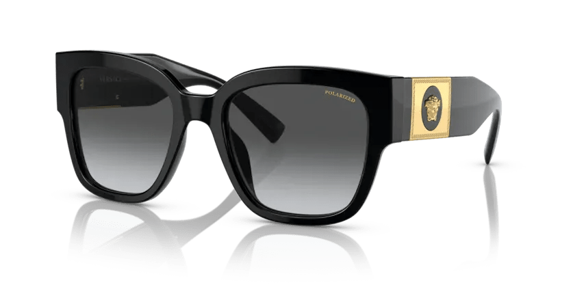 0VE4437U - Versace - (Black) Polar Grey Gradient Polarized - 54 - 20 - 140 MM - Ardor Eyewear 8056597708296