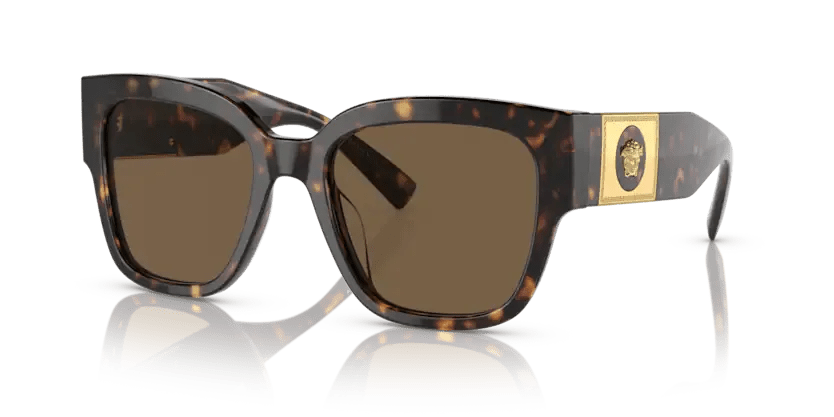 0VE4437U - Versace - (Havana) Dark Brown - 54 - 20 - 140 MM - Ardor Eyewear 8056597708302