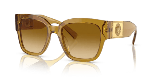 0VE4437U - Versace - (Transparent Honey) Light Yellow Gradient Ochre - 54 - 20 - 140 MM - Ardor Eyewear 8056597708319