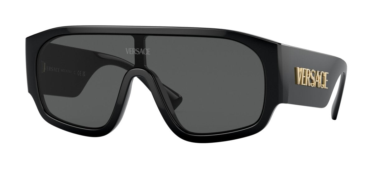 0VE4439 - Versace - (Black) Dark Grey - 33 - 133 - 145 MM - Ardor Eyewear 8056597785327