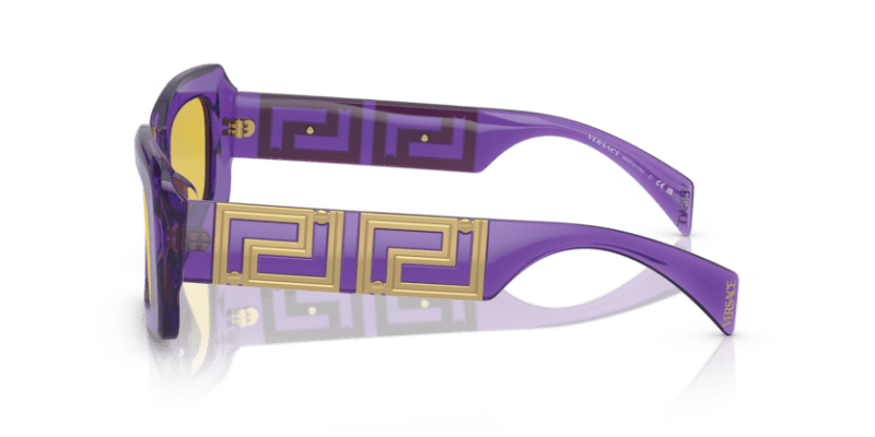 (Transparent Violet) Yellow Mirror Internal Silver -  8056597861106