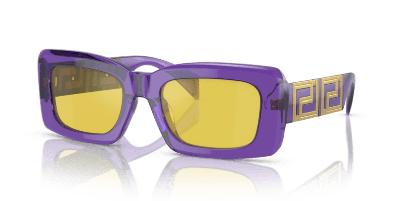 (Transparent Violet) Yellow Mirror Internal Silver -  8056597861106