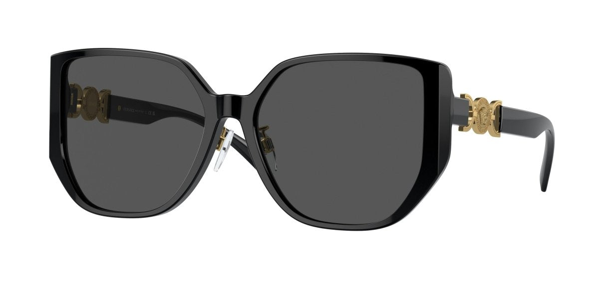 0VE4449D - Versace - (Black) Dark Grey - 58 - 16 - 140 MM - Ardor Eyewear 8056597853132