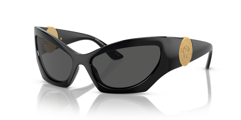 0VE4450 - Versace - (Black) Dark Grey - 60 - 16 - 125 MM - Ardor Eyewear 8056597898225