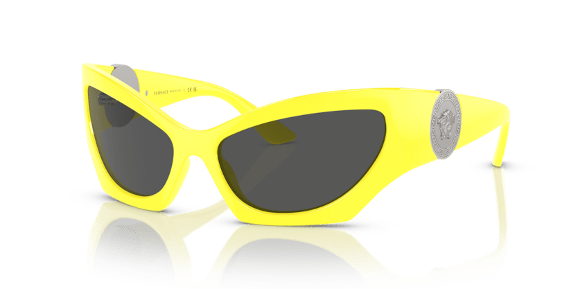 0VE4450 - Versace - (Yellow) Dark Grey - 60 - 16 - 125 MM - Ardor Eyewear 8056597898256