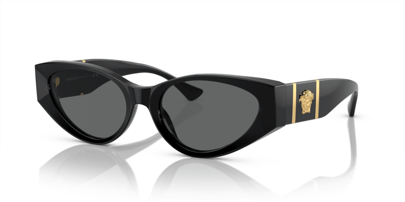 0VE4454 - Versace - (Black) Dark Grey - 55 - 18 - 140 MM - Ardor Eyewear 8056597921947