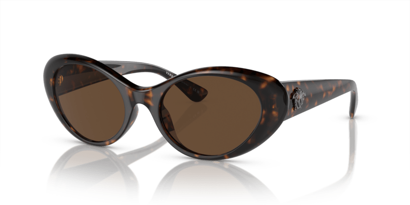 0VE4455U - Versace - (Havana) Dark Brown - 53 - 19 - 140 MM - Ardor Eyewear 8056597920469