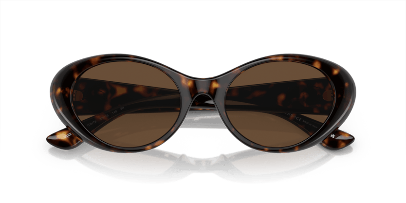 0VE4455U - Versace - (Havana) Dark Brown - 53 - 19 - 140 MM - Ardor Eyewear 8056597920469