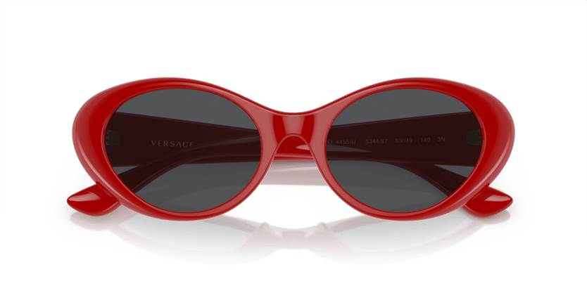 0VE4455U - Versace - (Red) Dark Grey - 53 - 19 - 140 MM - Ardor Eyewear 8056597920476