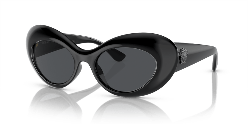 0VE4456U - Versace - (Black) Dark Grey - 52 - 19 - 140 MM - Ardor Eyewear 8056597921121