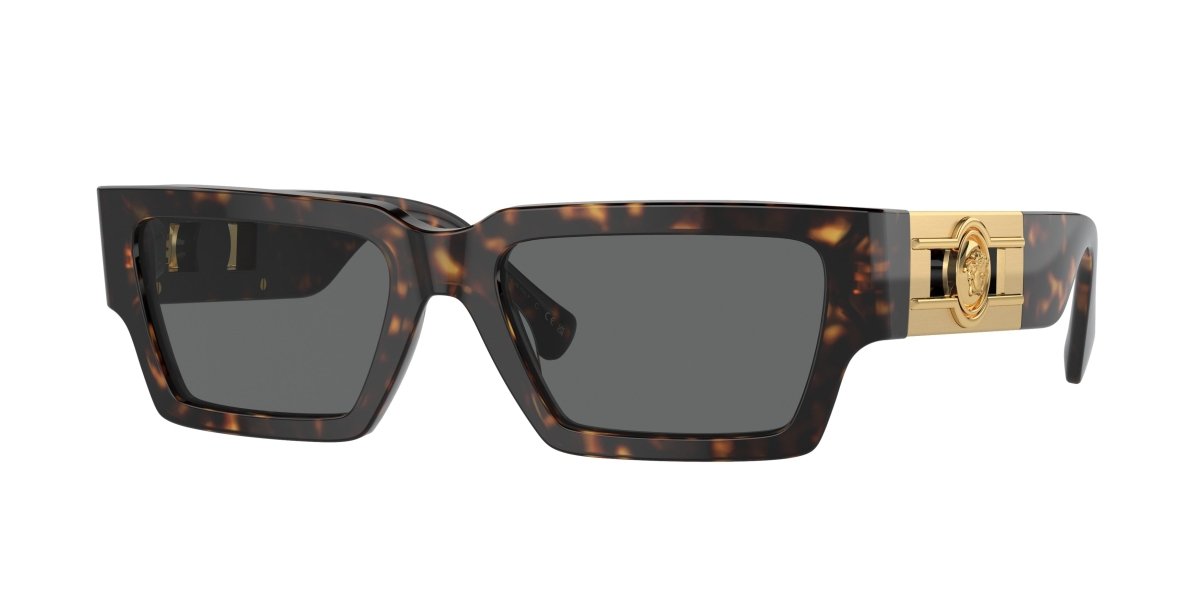 0VE4459 - Versace - (Havana) Dark Grey - 54 - 18 - 140 MM - Ardor Eyewear 8056597922234