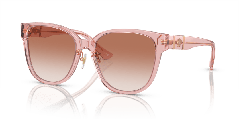 0VE4460D - Versace - (Peach Transparent) Pink Gradient Pink - 57 - 18 - 140 MM - Ardor Eyewear 8056262001981