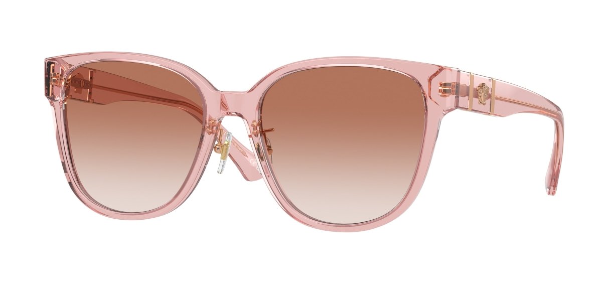 0VE4460D - Versace - (Peach Transparent) Pink Gradient Pink - 57 - 18 - 140 MM - Ardor Eyewear 8056262001981