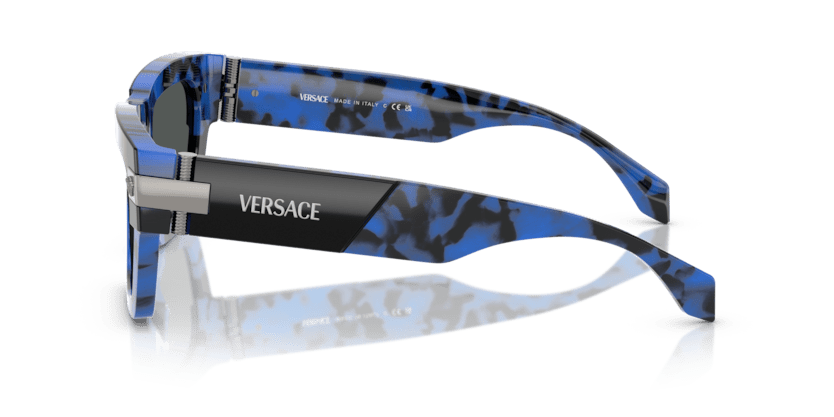 0VE4464 - Versace - (Havana Blue) Dark Grey - 52 - 20 - 145 MM - Ardor Eyewear 8056262017166