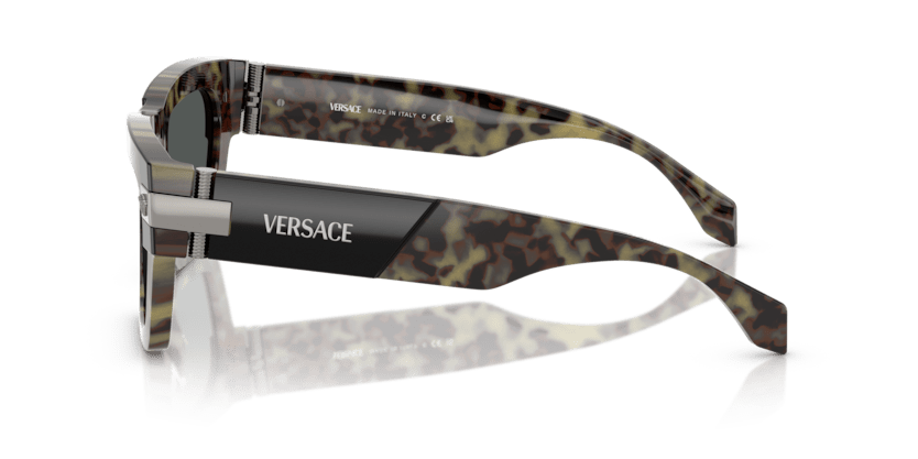 0VE4464 - Versace - (Havana) Dark Grey - 52 - 20 - 145 MM - Ardor Eyewear 8056262017142