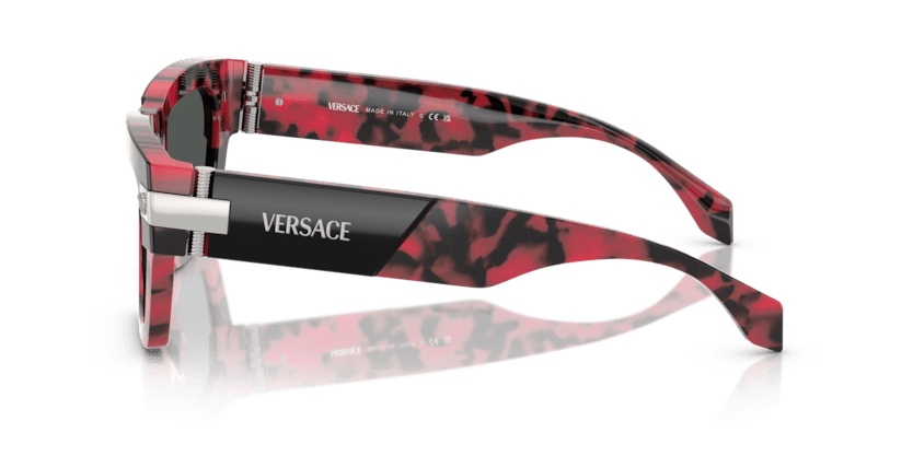 0VE4464 - Versace - (Top Black/Red Havana) Dark Grey - 52 - 20 - 145 MM - Ardor Eyewear 8056262017159