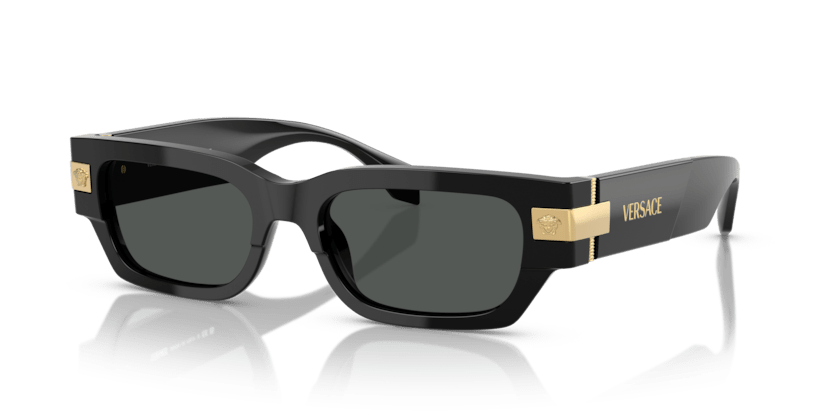 0VE4465 - Versace - (Black) Dark Grey - 53 - 18 - 145 MM - Ardor Eyewear 8056262013960