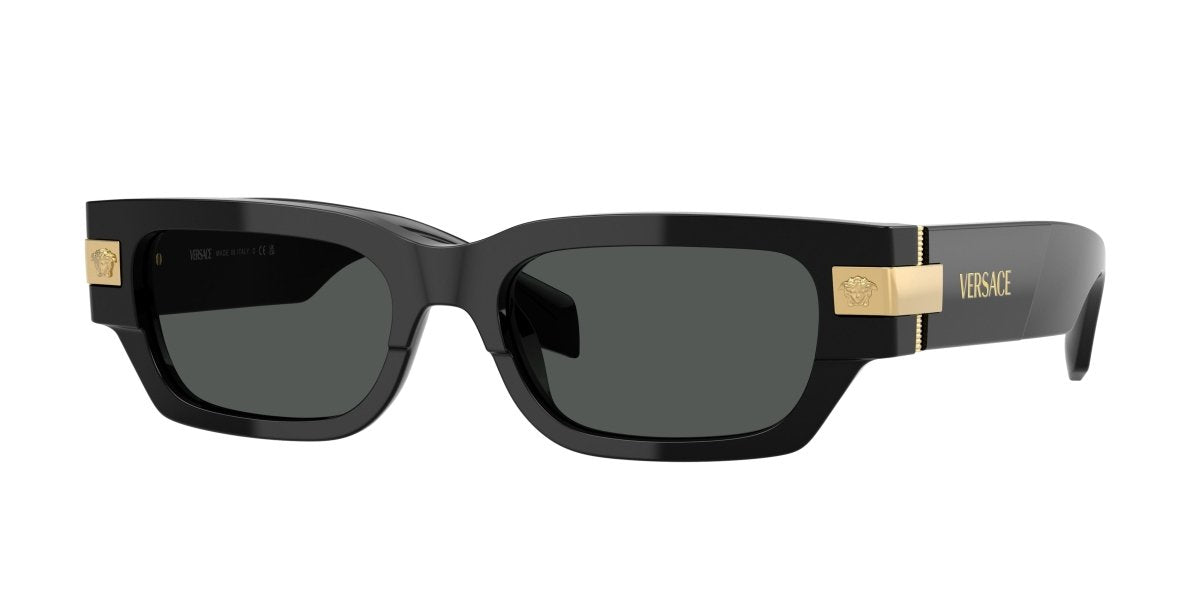 0VE4465 - Versace - (Black) Dark Grey - 53 - 18 - 145 MM - Ardor Eyewear 8056262013960